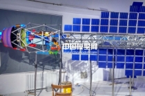 中國航天電磁推進熱排放系統沙盤模型