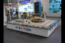 華龍一號(hào)核電反應(yīng)爐沙盤模型