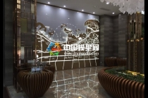 房地產區(qū)位壁掛沙盤模型