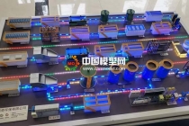 ???????垃圾滲濾液處理工藝沙盤(pán)模型