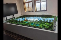 七彩瀾灣房地產售樓沙盤模型
