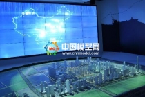數字沙盤模型視覺效果震撼，展示新穎信息量大