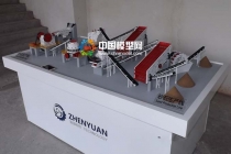 砂石生產(chǎn)線模型，碎石生產(chǎn)線模型