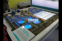 中國水務海外EPC項目沙盤模型，水處理沙盤模型