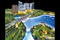 精品地產(chǎn)模型賞析：綠地長島模型，萬科城市廣場模型