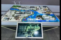 零碳新基建零碳工廠零碳商業沙盤模型