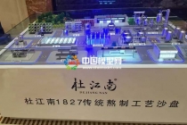 膏方熬膏技藝沙盤模型