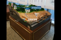 爆破應用場景沙盤模型，民爆一體化解決方案