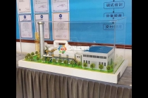 利國(guó)利民的工業(yè)廢氣處理沙盤(pán)模型